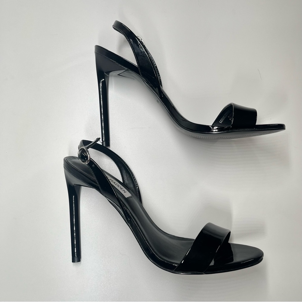 Steve Madden Black Stiletto Heels